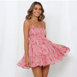 Pink dress from Hello Molly